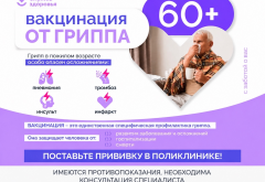 Вакцинация против гриппа граждан старше 60 лет